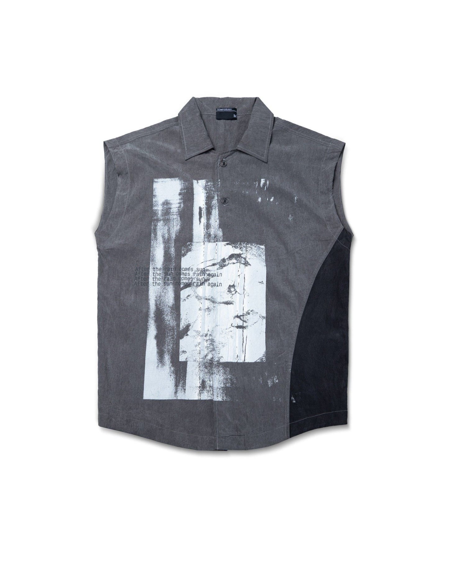 TMPRARY CUPRO TANK SHIRT - GREY