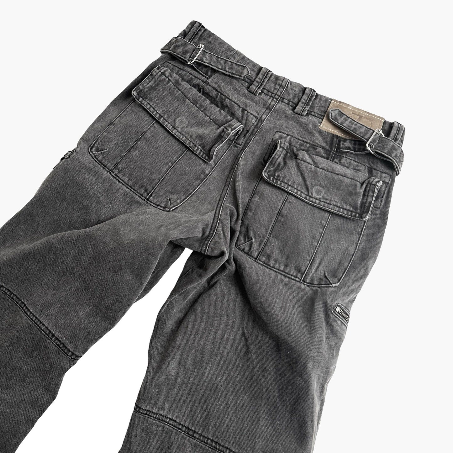 POCKET DENIM PANTS