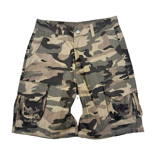 CAMO CARGO SHORTS